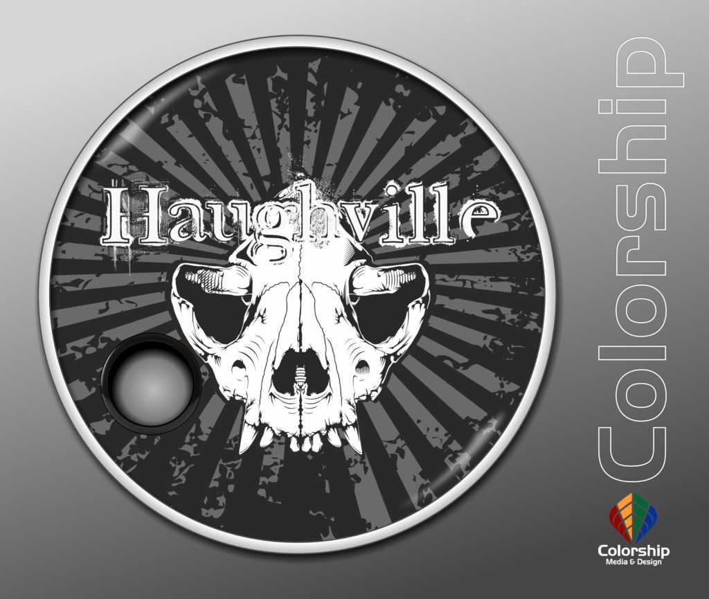 Haughville - Drumhead vector 2017 new