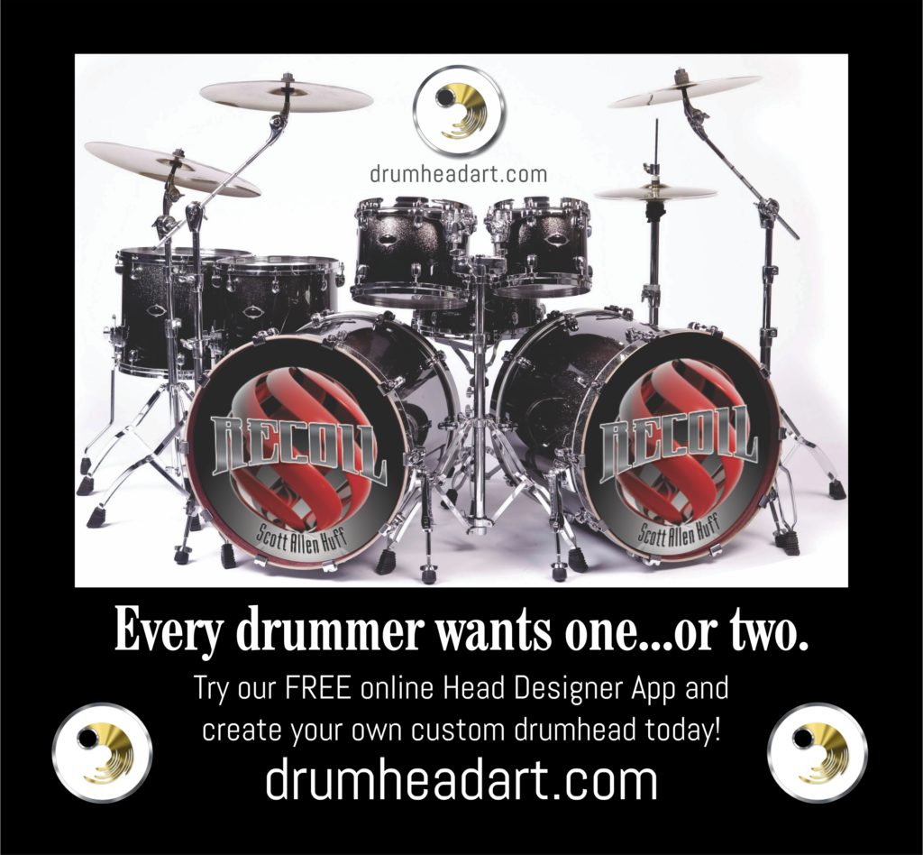 Drumhead Ard poster ad - recoil dbl kick