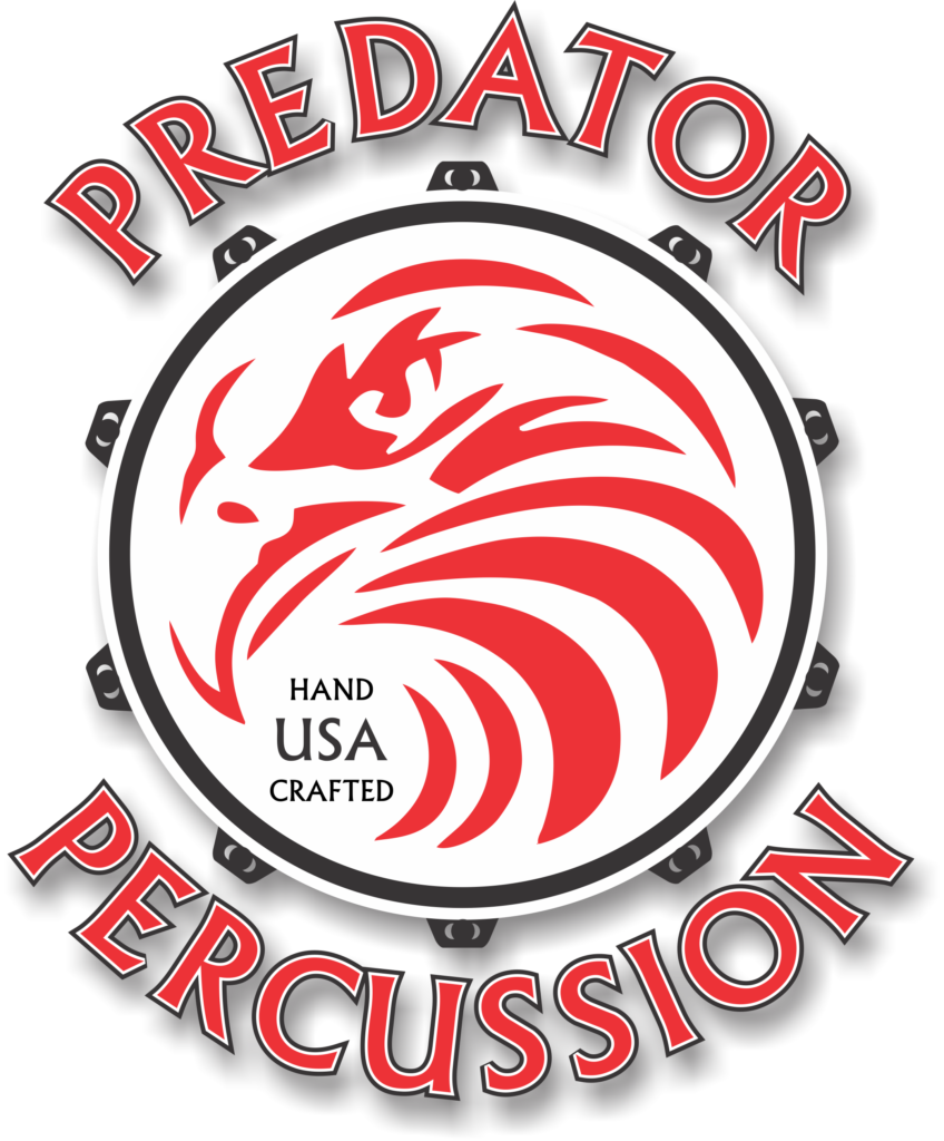 Predator logo - full color drop shadow no background